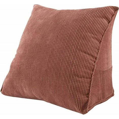Dreieckiges Eckkissen, Lesekissen für den Rücken, Rückenpositionierungskissen für Bett, Sofa, Bürostuhl (1/5)