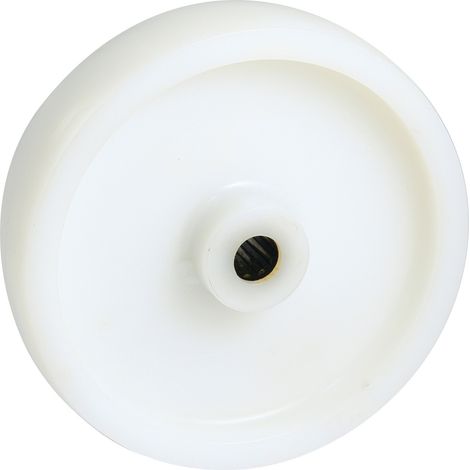 AVL Polyamid-Rad 6 weiß 100 mm für flüssige Mobilität
