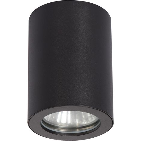 Luminaria empotrable Faro IP65 1 GU10 luz negra prestige LP-6510/1SM BK (1/5)
