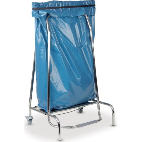 Soporte para bolsas de basura con cierre de pie - Hendi 691021
