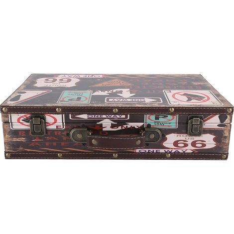 Coffret de rangement portable pour outils coiffure, peigne, tondeuse, fer à friser ionique, étui organiseur (1/5)