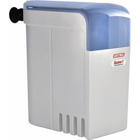 Sentinel – Adoucisseur d'eau compact sans électricité – Débit 1.8-2.4m³/h – Régénération rapide 11 min – Attestation de conformité sanitaire