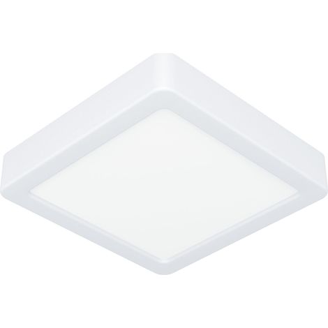Plafonnier LED Fueva 6, lampe de plafond carrée, luminaire en saillie (1/5)