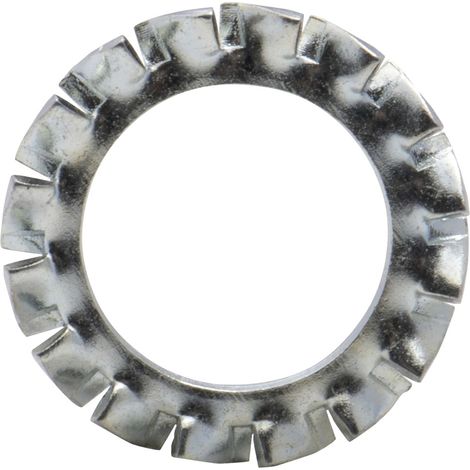 Rondelle éventail type AZ zinguée Viswood Ø 10mm (lot de 14 rondelles)