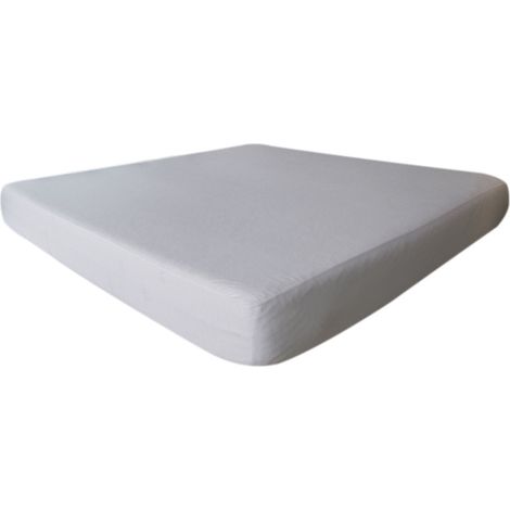 FRESH - Drap Housse 140x190cm Blanc Imperméable et Respirant (1/4)