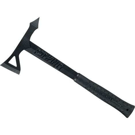 Estwing EBTA Black Eagle Tomahawk Axe – 27 oz (771 g) Black Head with Shock-Absorbing Black Nylon Vinyl Grip, 400mm Length