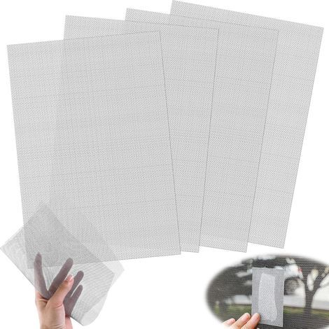 4pcs Grillage Acier Inoxydable 30x21cm Trou 1mm Maille Fine Anti Rongeur Pour Aération Maison Jardin (1/5)