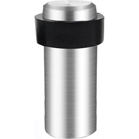 Butoir porte sol 100mm acier inoxydable arrêt bloque porte lot de 1 (1/5)