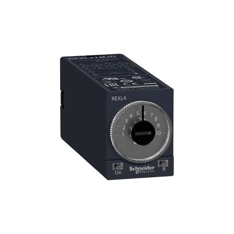 Schneider REXL4TMJD Relè temporizzatore - 0,1 s..100 h - 12 V DC - 4 FO