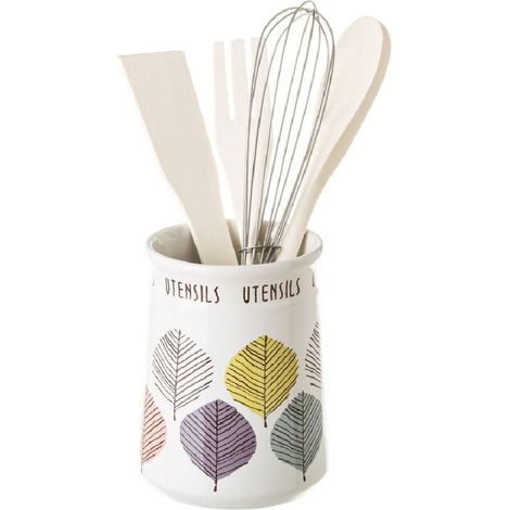 Porte ustensiles de cuisine Pop Leaves