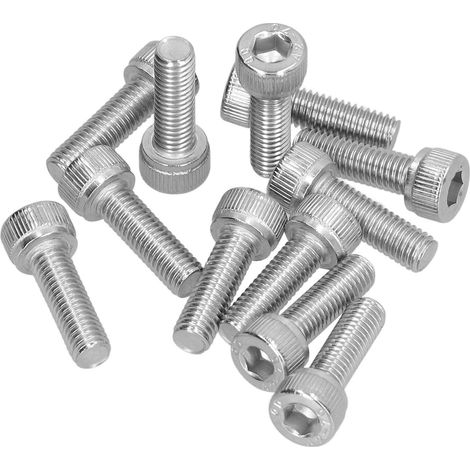 30-teiliges Set mit Innensechskantschrauben M5 A2-70 für Metallverbindungen zur Wartung und Reparatur (M5x16) (1/5)