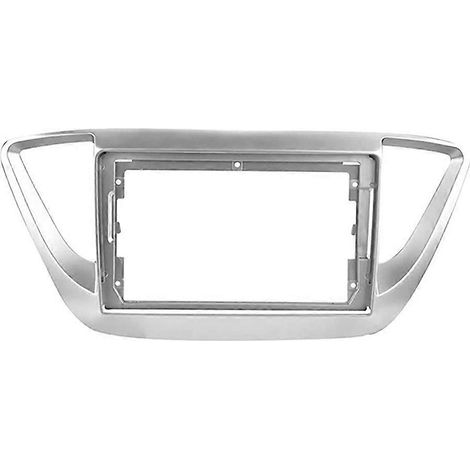 2DIN 9-Zoll-DVD-Autoradio-Blende für Hyundai Solaris 2 Accent Verna 2017-2018 (1/5)