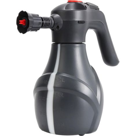 Elektrisches Autowaschsprühgerät, tragbares 2-Liter-Sprühgerät, kabelloses elektrisches Sprühgerät, 75 ° Weitwinkel, USB-betrieben, zum Reinigen von Autos und Gartenpflanzen