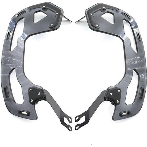 Porte-bagages latéral pour moto R1200RT, gris fumé (1/5)