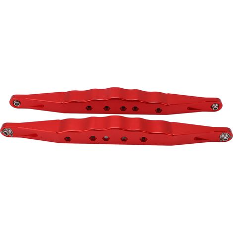 2 pièces Bras de Suspension Arrière en Aluminium pour LOSI SUPER BAJA REY 2.0 1/6, Pièces de Rechange RC Tout-Terrain Haute Résistance (1/5)