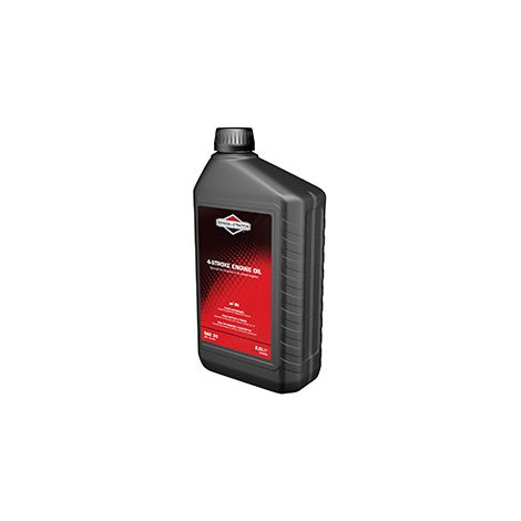 Briggs & Stratton – Huile moteur 4T SAE 30 – API SJ/CD – 2 litres – Lubrification durable pour moteurs de tondeuses et équipements de jardinage