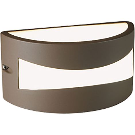 Applique Led Sovil Tibet 10 w Marrone 22 X 12,1 X 10,8 cm