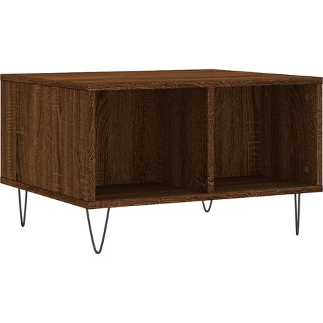 Maison Exclusive - Tavolino da Salotto Rovere Marrone 60x50x36,5 cm in Multistrato