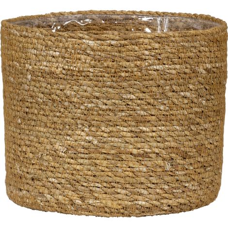 Scheurich Blumentopf Ø 13 cm Seegras natur