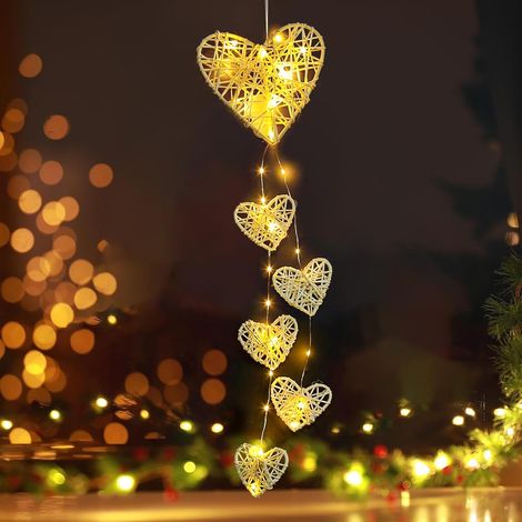 Noël Lustre à Ventouse de Fenêtre,Décoration de Fenêtre de Noël à Led,Lumières de Fenêtre,Decoration Noel Fenetre Lumineuse,Lumière de Fenêtre de Noël,Éclairage de Noël pour l'intérieur (1/5)