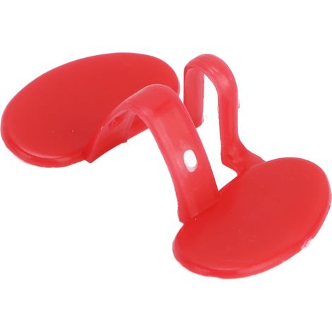 Lunettes anti-picage pour poules, réduction de la casse des œufs, œillères résistantes, modèle moyen à double faisceau, lot de 500.