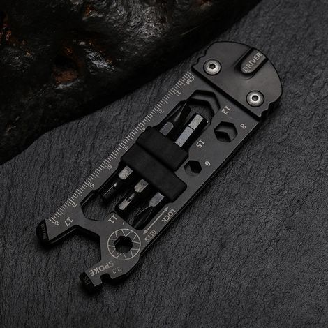 Multifunctional Wrench Portable Bicycle Repair Tool Set Outdoor Gadget Bike Multi Tool (1/4)