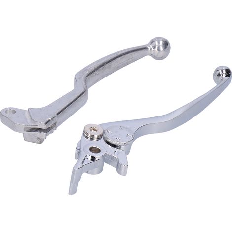 2 Leviers, Aluminium, Frein et Embrayage, Gauche et Droite, Pour Yamaha XJR400 FZ400 XJR1200 (1/5)