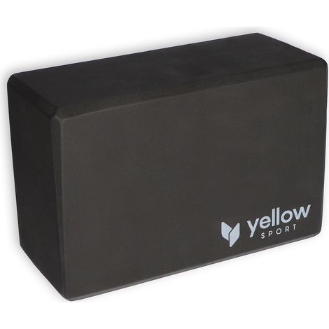 Bloque de yoga de EVA yellowBLOCK, negro - Accesorios de yoga (1/5)