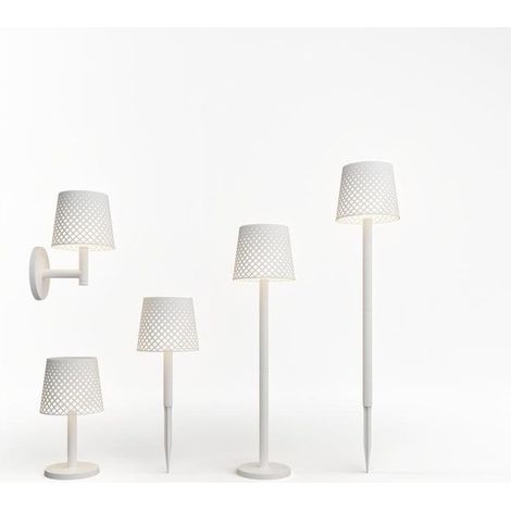 LED Außenleuchte Solar 5-in-1 Erdspieß Wandhalterung Tischgestell IP65 Dämmerungssensor Akku kabellos Gartenlampe (1/5)