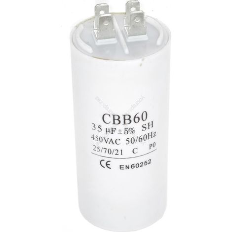 Universal 35UF Microfarad Appliance Motor Start Run Capacitor (1/3)