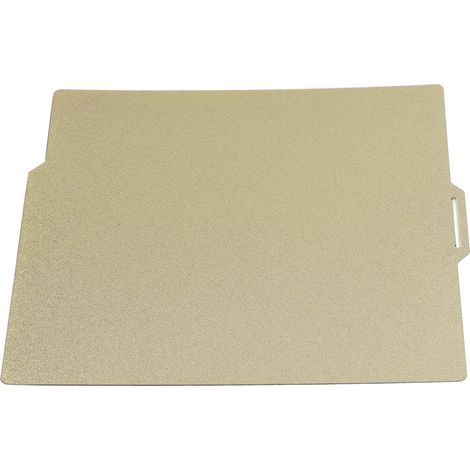 3D-Drucker-Basis aus PEI/PEO, 257 x 257 mm, doppelseitig, flexibler Federstahlfuß für Bambu X1C P1P (1/5)