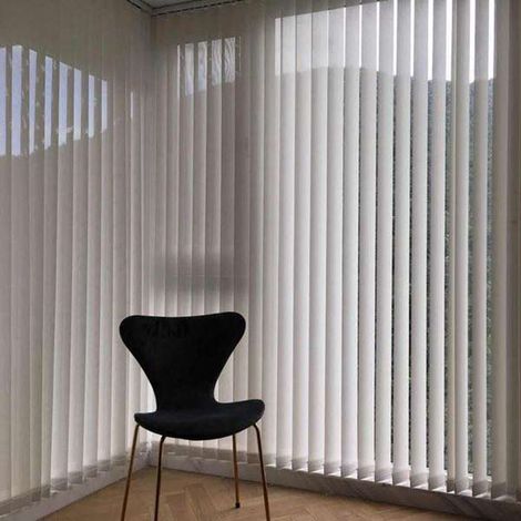 Vertical Venetian blinds for home use, partitions, screens, living rooms, bedrooms, balconies, offices, vertical Venetian blinds. (1/5)