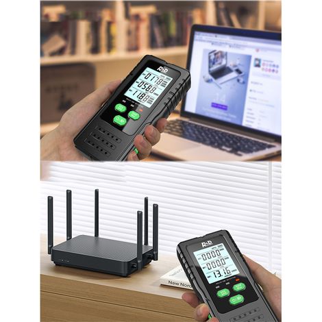 Détecteur de rayonnement magnétique RF multifonctionnel 3 en 1, testeur électromagnétique portatif, compteur EMF, détection de radiofréquence Portable (1/5)