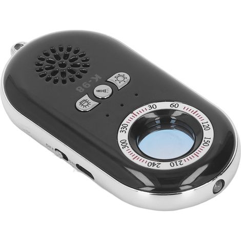 K98 Kameradetektor, drahtloser Mikrofonortungsgerät, hochempfindliches Anti-Spionage-Gerät mit Alarmfunktion, ideal für Hotels (1/5)