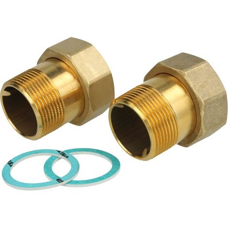 Resideo Raccordo a vite VST06 ottone A, 1 1/4", VST06-11/4A