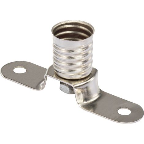 TRU COMPONENTS 1229340 Lampenfassung Sockel (Miniaturlampen): E10 Anschluss (Sockel): Lötöse 1 St.