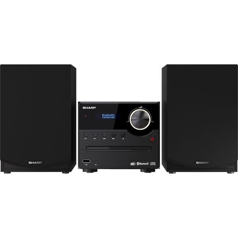 Sharp XL-B517D Heim-Audio-Mikrosystem 45 W Schwarz (1/5)