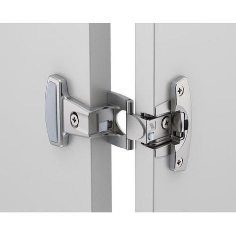 Bras articulé 230° recouvrement 6.5mm finition nickelé - Selekta Pro 2000 - HETTICH FRANCE SCS (1/4)