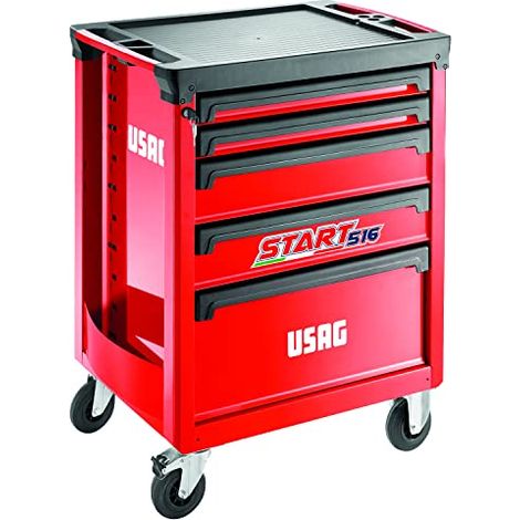 Carrello Start Vuoto porta utensili 516 ST5V con 5 cassetti USAG U05160105 (1/4)