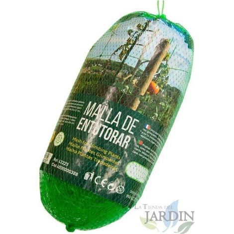 Grüne Spaliermasche 2 x 5 Meter