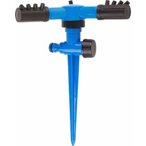 Arroseur de jardin à buse rotative automatique à 360° pour l'irrigation de pelouses et jardins (1/5)