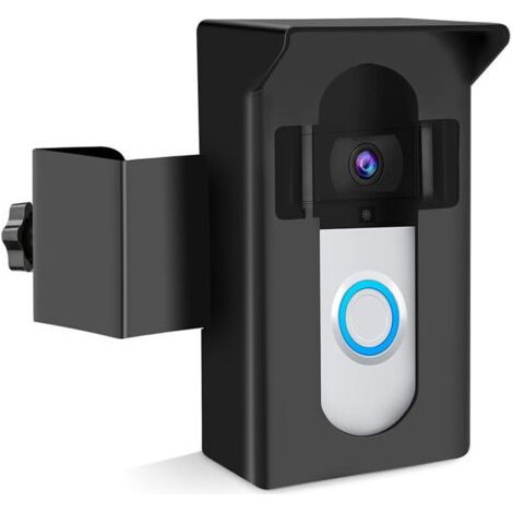 Diebstahlsichere Video-Türklingelhalterung, kompatibel mit Ring Video Doorbell 4/3/3 Plus/2/1 (Version 2020), Blink-Video-Türklingelhalterung, bohrfreie Montagehalterung, Adapterhalter für ein MUMU