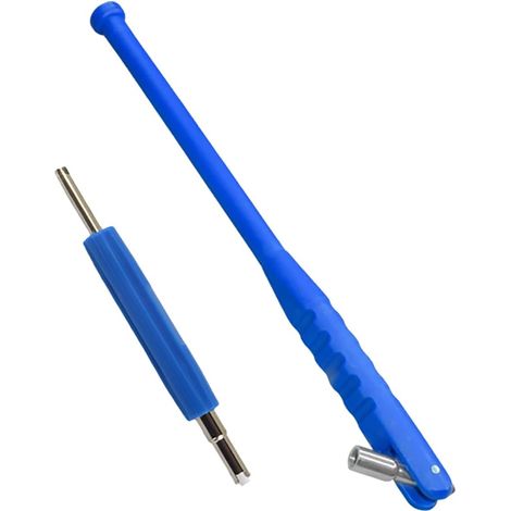Outils pour Valves de Pneus, Demonte Valve Pneu Outi, Outil de Retrait de Valve de Pneu, Kit Outils Réparation de Valve Pneu, pour Motos, Camions, Vélos (1/5)
