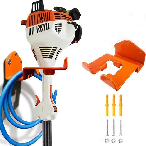Wandhalterung für Freischneider, Trimmer, Rasentrimmer, Garagenwandhalterung  1 Stück