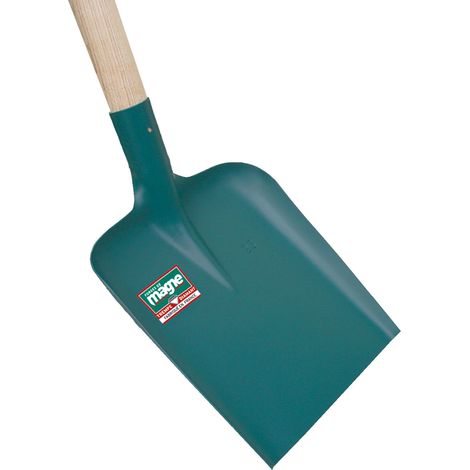 Pelle bordeaux 21 cm sans manche – Acier de qualité – Maniabilité optimale pour espaces restreints – Outil professionnel – Forges De Magne