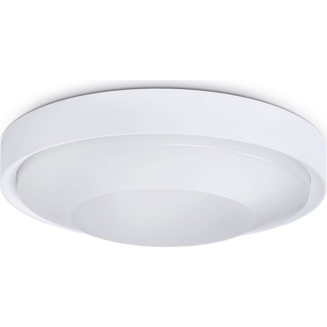Plafón FLOC IP65 LED SMD AC 20W 2200lm(1430lm) CRI80 3000K 120º Blanco