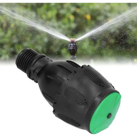 Tête d'Arrosage Rotante Mano M6 Plastique Vert 360° 1/2in - Pour Jardin, Pelouse et Agriculture (350L/h) (1/5)