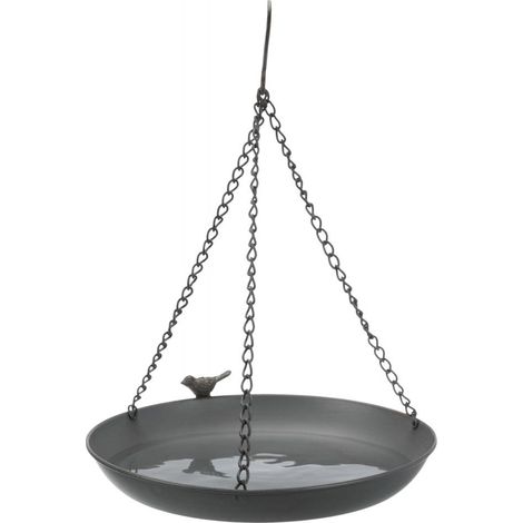 baignoire en métal, a suspendre ø 30 cm pour oiseaux - Trixie