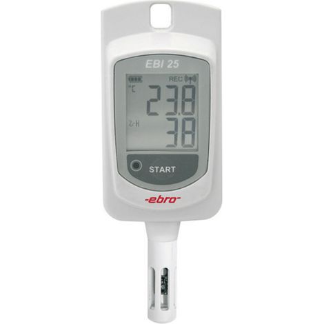 ebro 1340-6202 EBI 25-TH Multi-Datenlogger  Messgröße Temperatur, Luftfeuchtigkeit -30 bis 60 °C 0 b