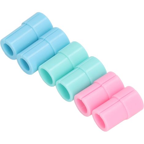 Set mit 6 ABS-Stifthalteradaptern in 3 Farben, Werkzeugzubehör für Sharpie und Cricut, 6-teiliges Set (2 rosa, 2 grün, 2 blau) (1/5)